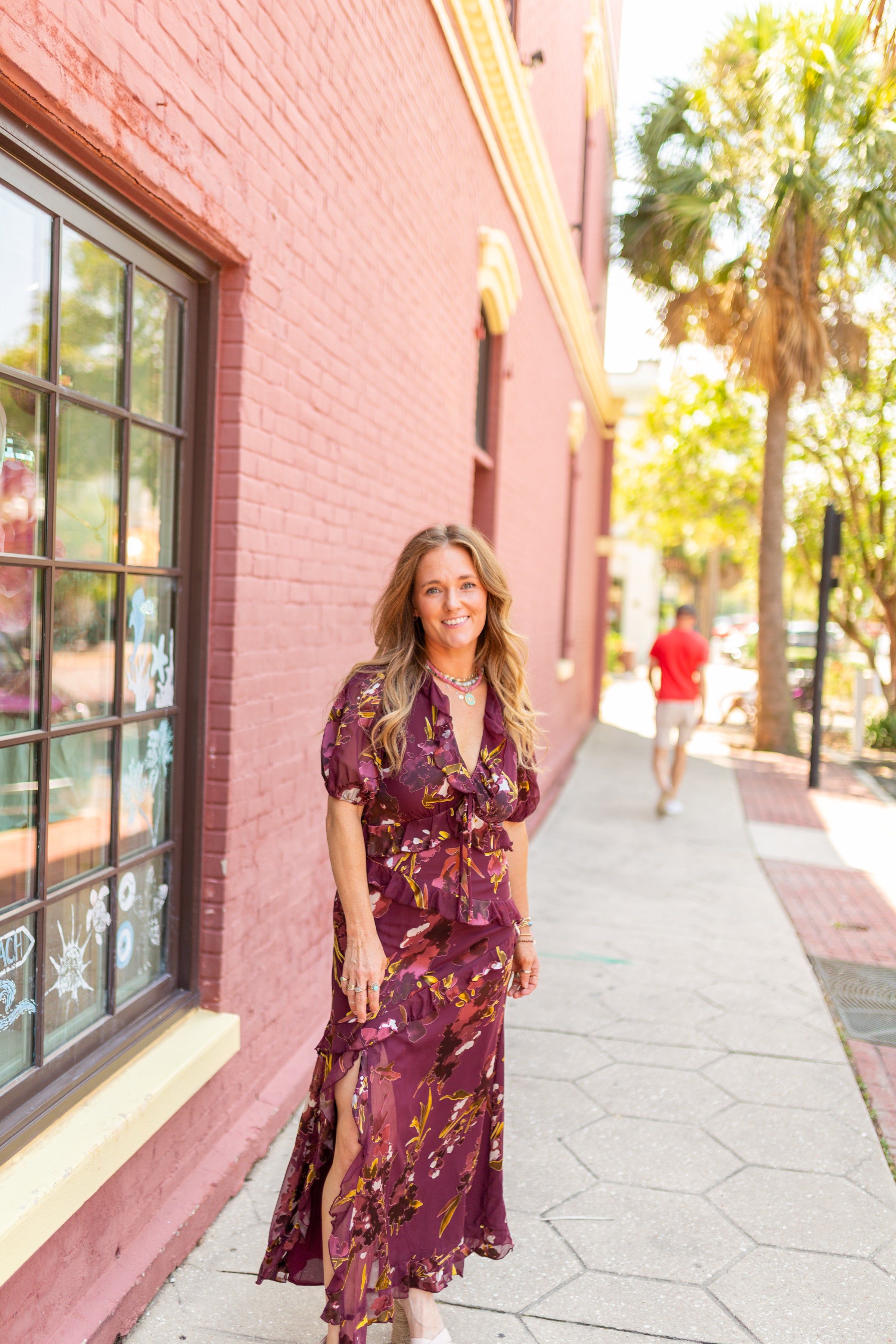 wine dress midi Feeling Graceful in S / Wine Do Not Iron The Scarlett Midi Dress in